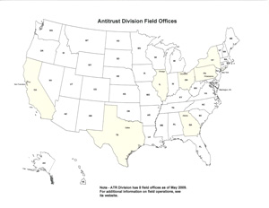 Antitrust Division Field Offices