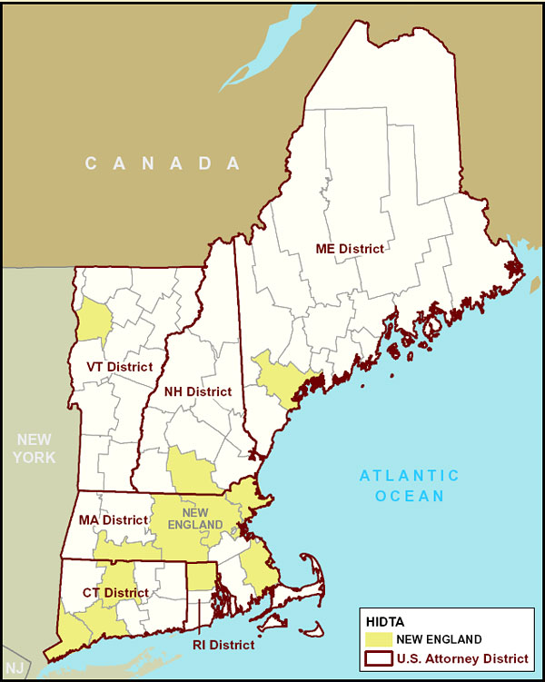 Map Of New England Region ODSEPATU