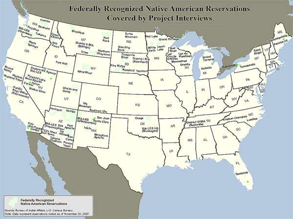 native american reservations map