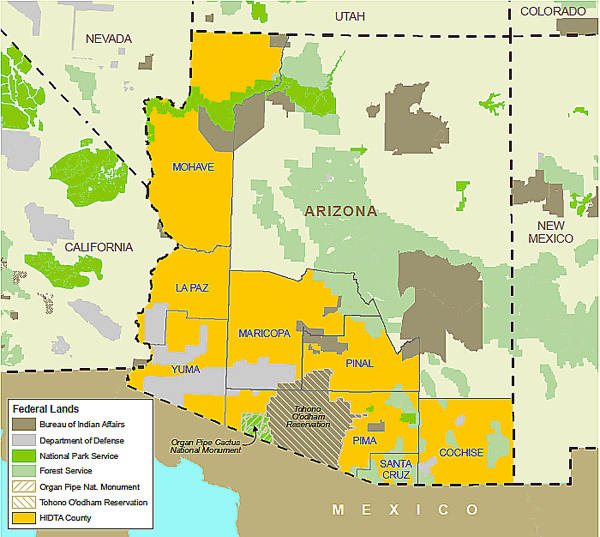 (U) Production - Arizona High Intensity Drug Trafficking Area Drug ...