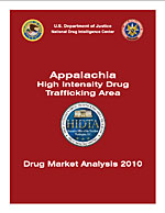 Cover image of Appalachia HIDTA Drug Market Analysis 2010.