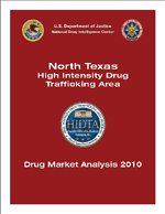 Cover image of North Texas HIDTA Drug Market Analysis 2010.