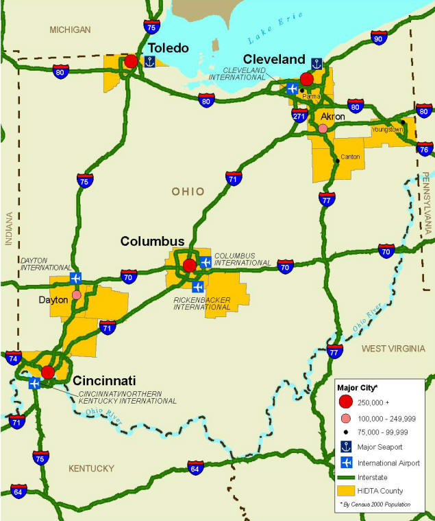 (U) Production and Transportation - Ohio HIDTA Drug Market Analysis ...