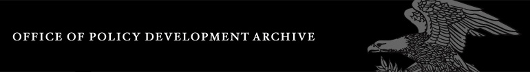 OFFICE OF POLICY DEVELOPMENT Archive