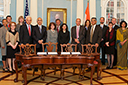 In September 2012, the Department of Justice, the FTC, the Indian Ministry of Corporate Affairs, and the Competition Commission of India signed an MOU on Antitrust Cooperation.