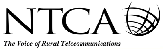 NTCA logo, The Rural Voice of Telecommunications