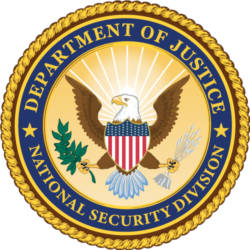 DOJ National Security Division Seal