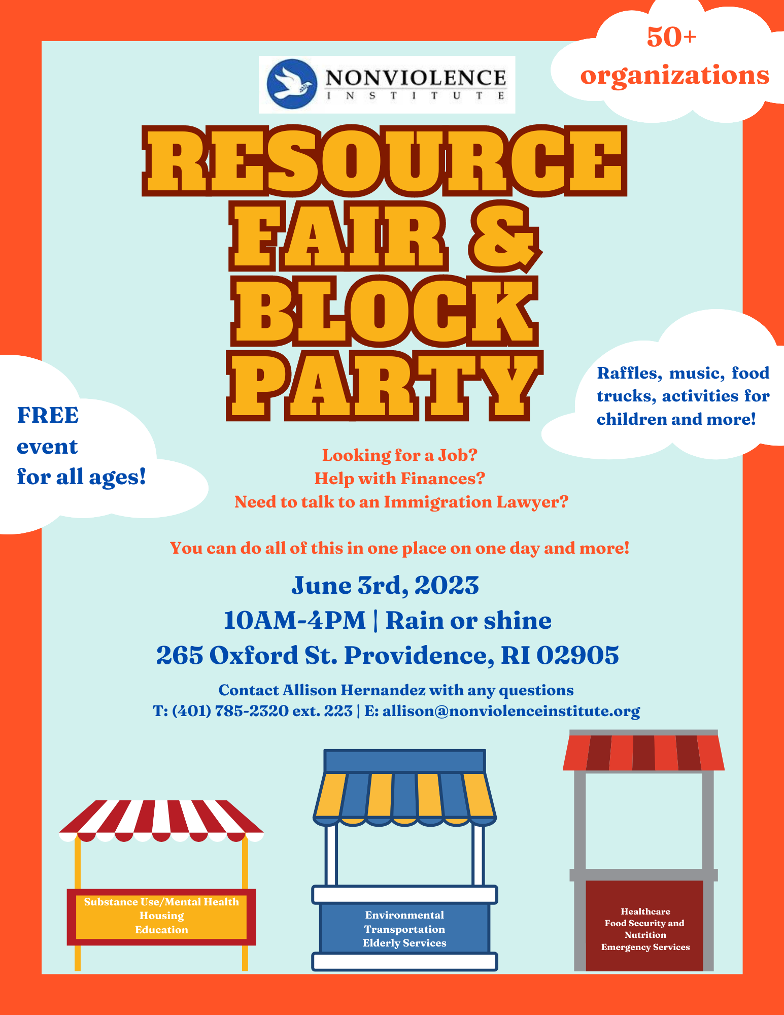 Resource Fair Flyer