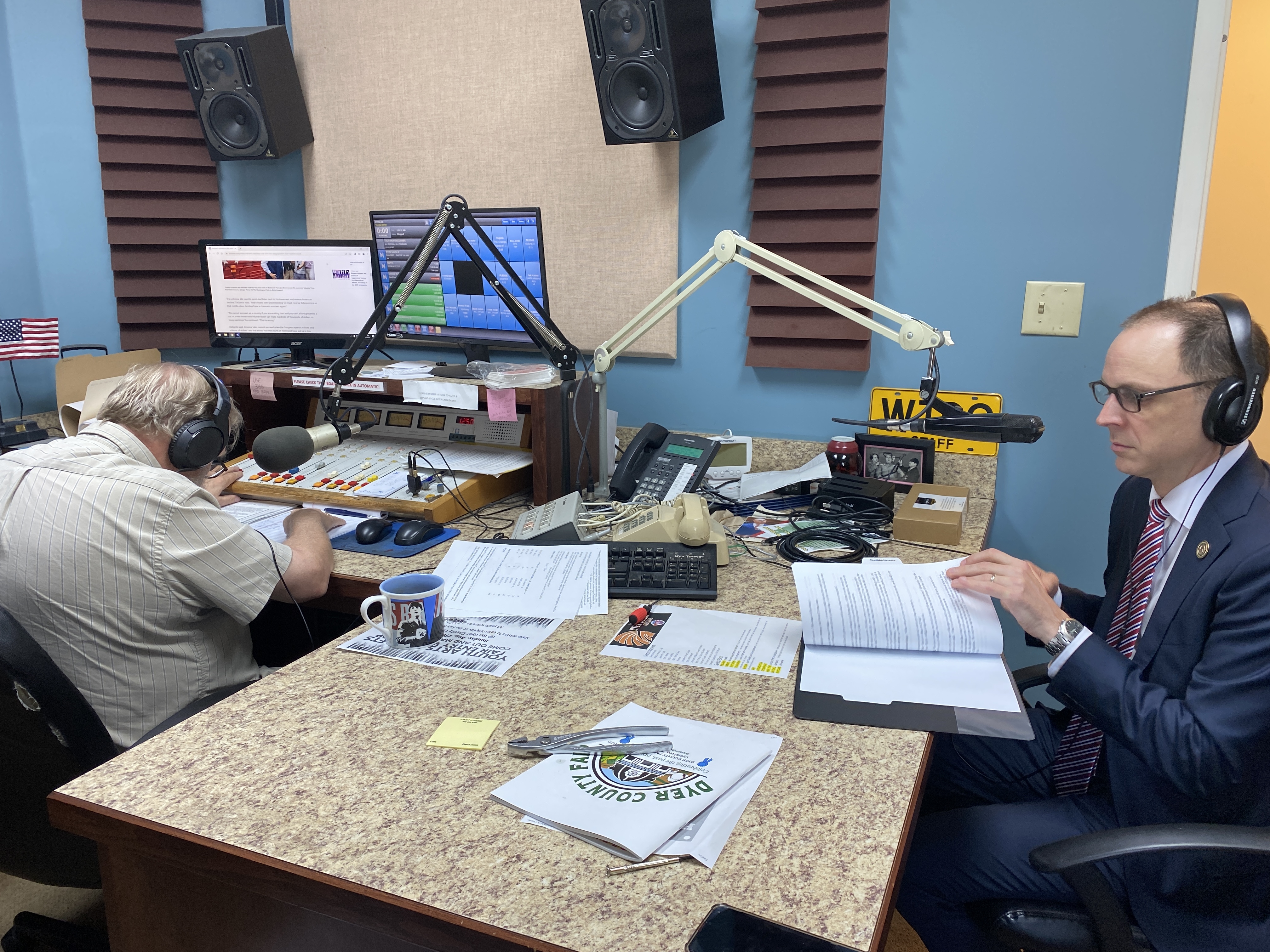 United States Attorney Kevin Ritz interviewed by WTRO radio host Bill Taylor.