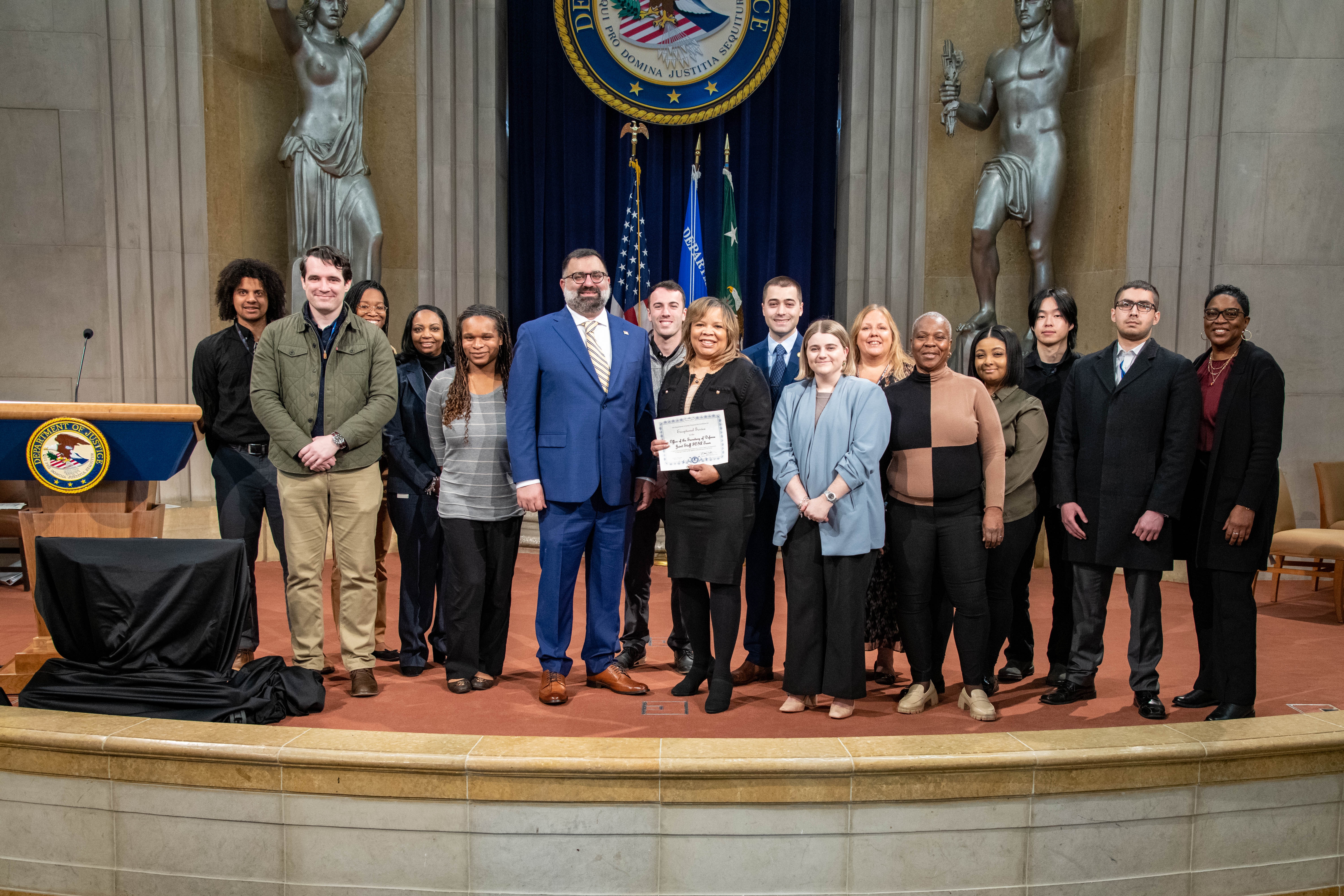 Director Talebian presented awards to FOIA professionals across the government.