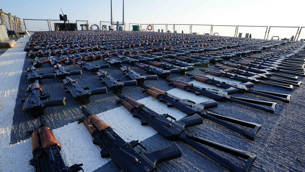 Remaining Munitions Seized En Route from Iran to Yemen Transferred to Ukrainian Armed Forces 