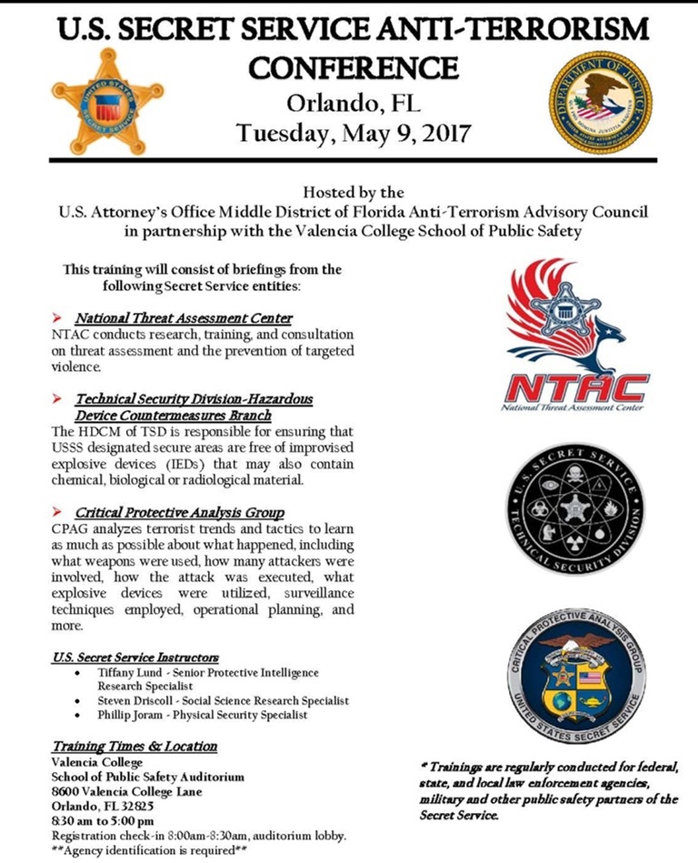 Orlando Training Flyer