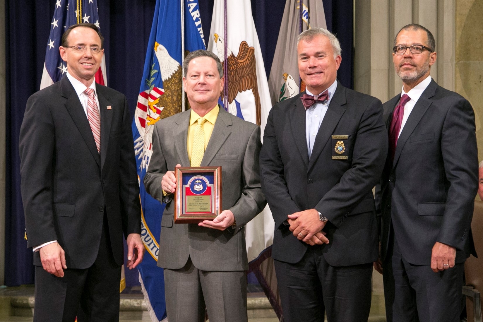 Award Recipient Senior Civil Investigator Charles Burnette