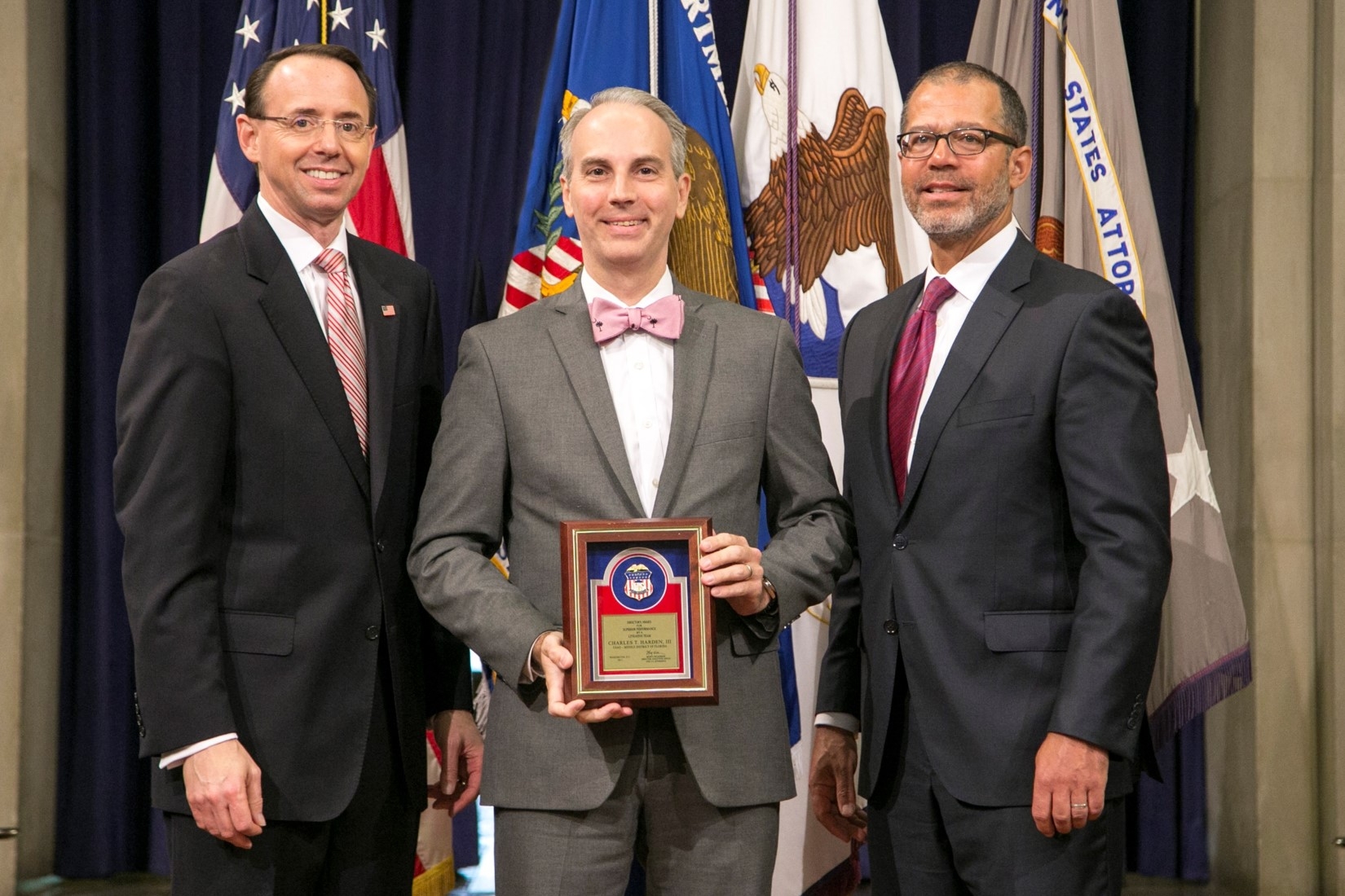 Award Recipient AUSA Charles Harden