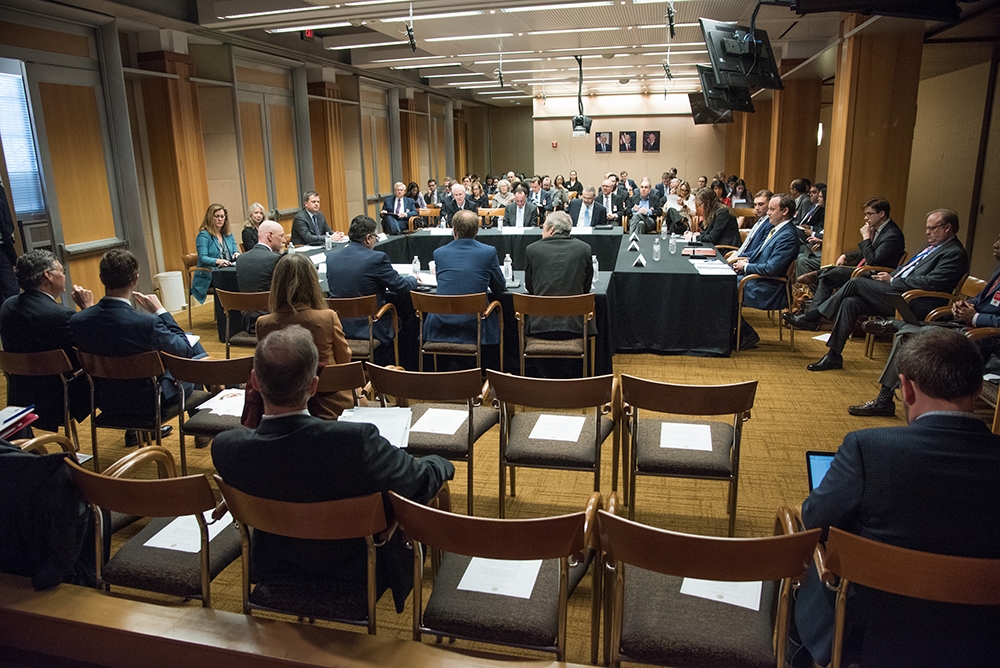 Attendees at the 2018 Roundtable on Antitrust Consent Decrees.