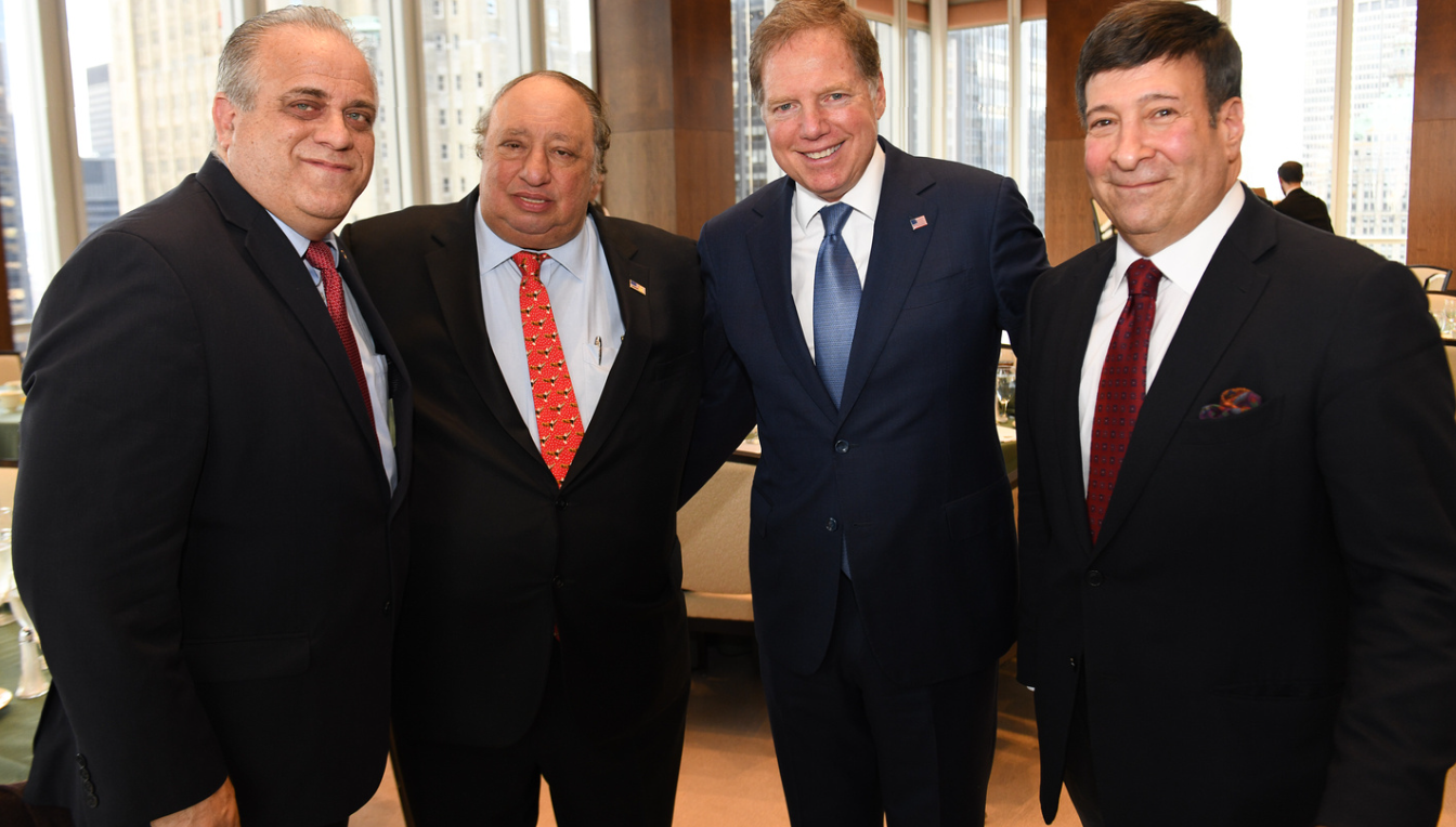 George Venizelos, US Attorney Geoffrey S. Berman, John Catsimatidis and Mark Simone