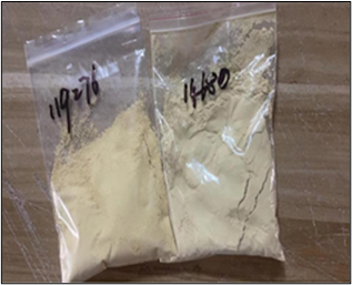 Catis’ electronic media; photo of bags filled with a powdery substance that were similar to the seized protonitazene