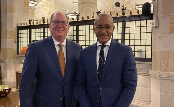 Photo of U.S. Attorney Damian Williams at the National Association of Corporate Directors Audit Committee Chair Advisory Council meeting