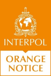INTERPOL Orange Notice graphic INTERPOL Orange Notice graphic