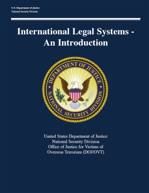 International Legal Systems - An Introduction