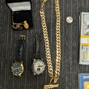 Jewelry seized with Costello