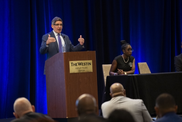 Image of Acting U.S. Attorney speaking at 41st Annual National Black Prosecutor’s Association Conference in Boston