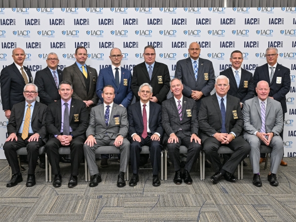 Attorney General Garland with the IACP Executive Board