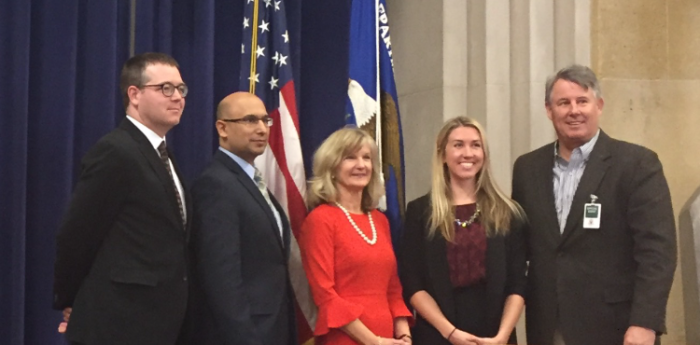 Dir. Pustay with the IT Working Group Panelists Dir. Pustay with the IT Working Group Panelists