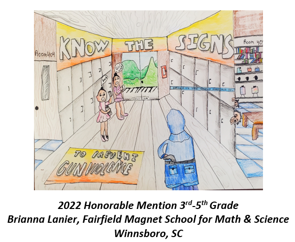 Brianna Lanier, Honorable Mention 3rd-5th Grade