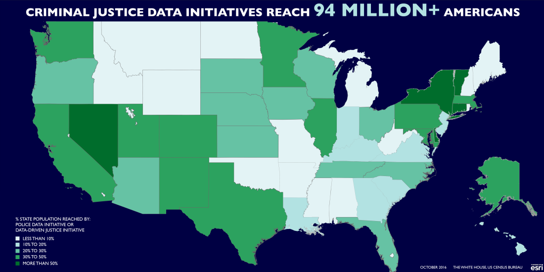 Criminal Justice Data Initiatives Reach 94 Million+ Americans