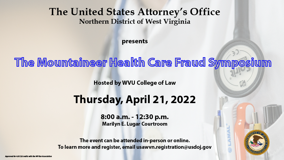 Health Care Fraud Symposium Save the Date