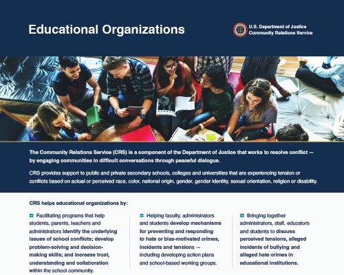 An image of the CRS educational organizations toolkit