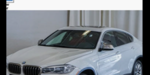 Picture of an ad for a BMW X6.