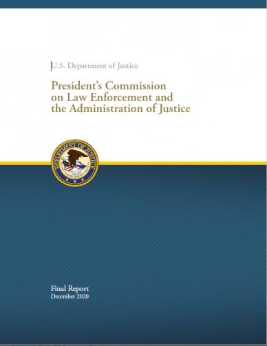 Presidential Commission On Law Enforcement And The Administration Of Justice Ag Department Of Justice