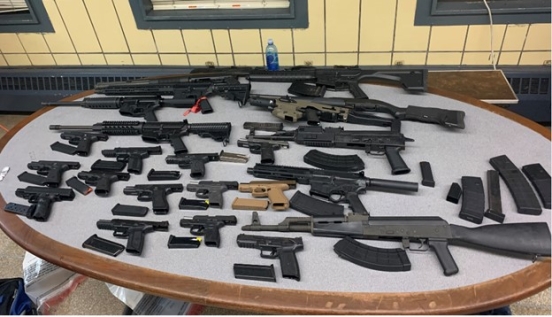 Firearms Brought to the Bronx on August 11, 2022