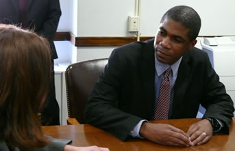 Flight 253 on Dec 25, 2009, at Detroit Metro Airport Assistant U.S. Attorneys Jennifer Blackwell and Eric Doeh, members of the trial team in U.S. v Kilpatrick, discuss trial strategy.